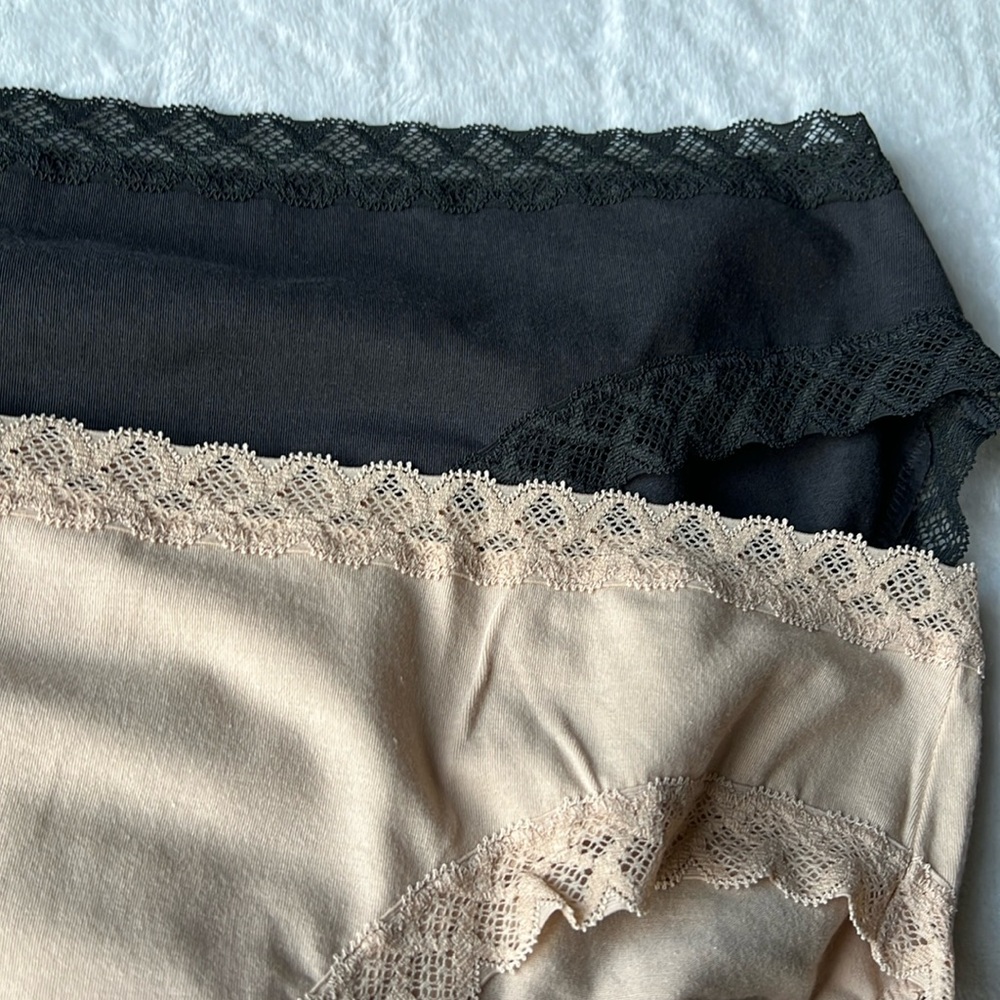 (5)NATORI Bliss Cotton Lace Briefs - Picture 8 of 10